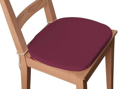 Dekoria Siedzisko Bartek na krzesło Cotton Panama śliwkowy 40x37x2,5cm