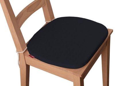 Dekoria Siedzisko Bartek na krzesło Jupiter czarny 40x37x2,5cm