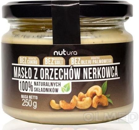 Nutura Masło orzechowe z nerkowca 250g