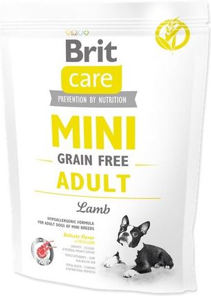 Brit Care Mini Grain Free Adult Lamb 400G