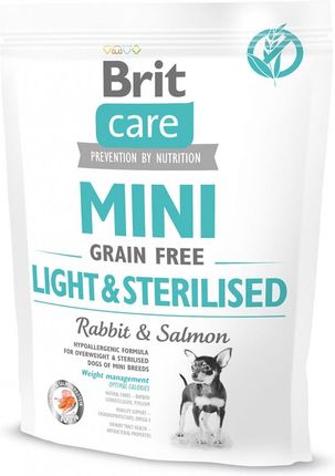 Brit Care Mini Grain Free Light Sterilised 400g