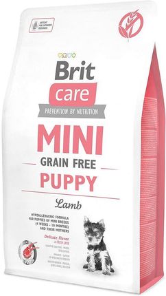 Brit Care Mini Grain Free Puppy Lamb 2Kg