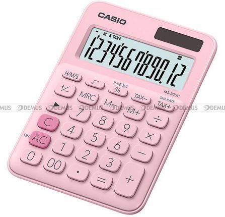 Kalkulator biurowy Casio MS-20UC-PK-S