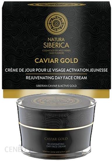 Krem do twarzy Natura Siberica Caviar Gold Rejuvenating day face cream krem  do twarzy 50ml - Opinie i ceny na 