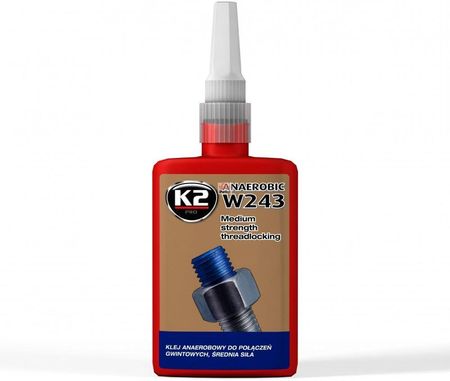 K2 Klej Do Gwintów W243 Śred. 50G Niebieski M40 25N/M W22435