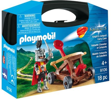 Playmobil Knights Skrzyneczka Rycerz Z Katapultą 9106 