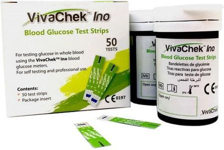 PMT VivaCheck Ino Paski testowe do glukometru 50szt.