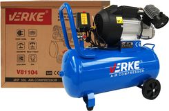 Zdjęcie Verke 50L 8Bar 3Hp 250L/Min Zv V81104 - Łódź
