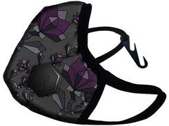 Go Ride Maska antysmogowa przeciwpyłowa DRAGON CASUAL II floral purple S - zdjęcie 1