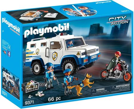 Playmobil 9371 City Action Transporter pieniędzy