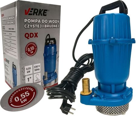 Verke Pompa do wody Brudnej Energooszczędna Qdx-550