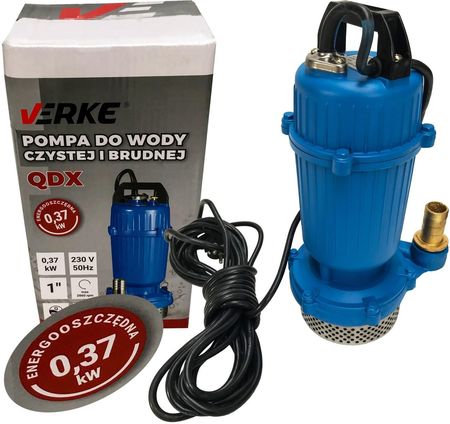 Verke Pompa do wody Brudnej Energooszczędna Qdx-370