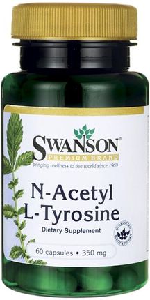 Swanson N-Acetyl L-Tyrosine 350 mg 60kaps.