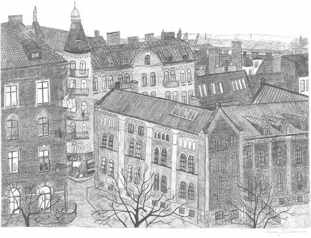 版画 Mona Johansson HAGABION Fine Little Day Skandynawski Plakat Hagabion Mona Johansson Fine Little Day