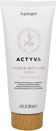 Kemon ACTYVA Colore Brillante MaskMaska do włosów farbowanych 200ml