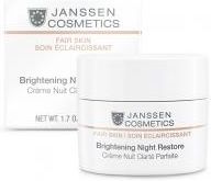 Krem Janssen Cosmetics Brightening Night Restore Rozjaśniający na noc 50ml