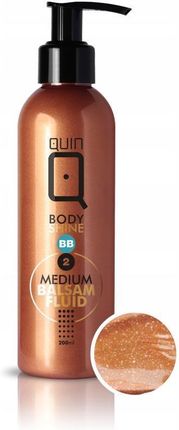 Silcare Quin Fluid BB 2 Body Shine Medium - Natural Tan Balm Fluid