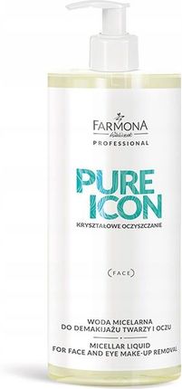 FARMONA PURE ICON Woda micelarna do demakijażu twarzy i oczu 500ml