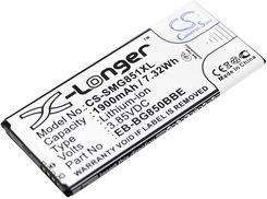 Cameron Sino Galaxy Alpha EB-BG850BBC 1900mAh 7.32Wh Li-Ion 3.85V z NFC (CSSMG851XL)