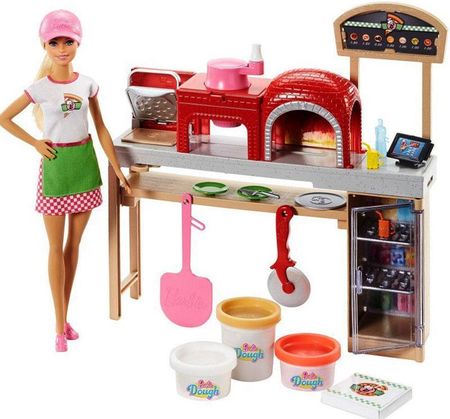 Barbie Lalka Pizzeria Zestaw Z Lalką Fhr09