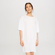 Reserved - Sukienka oversize - Biały - zdjęcie 1