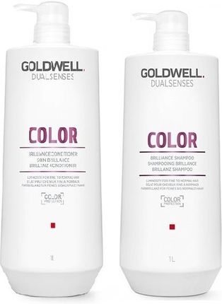 Goldwell Color do pielęgnacji włosów farbowanych Szampon 1000ml + Odżywka 1000ml