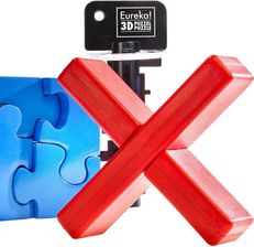 Eureka 3D Łamigłówka Intelligent: Key Maze / Square Jigsaw / Cross Puzzle