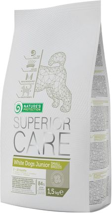 Natures Protection Superior Care White Dog Junior Small 1,5Kg