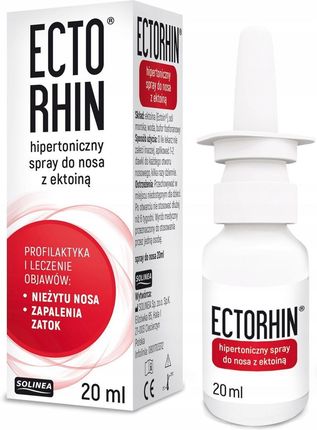 Solinea Ectorhin hipertoniczny spray do nosa 20ml
