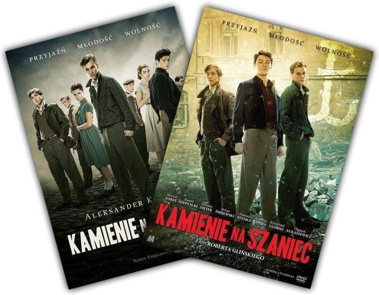 Pakiet filmowy Kamienie Na Szaniec (Wydanie Dvd Z Książką Wyd. Nasza