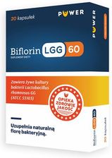 Zdjęcie PUWER BiFlorin LGG 60 20kaps. - Kolonowskie