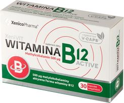 Zdjęcie Witamina B12 Active Metylokobalamina 30 kaps. wegańskich - Sandomierz