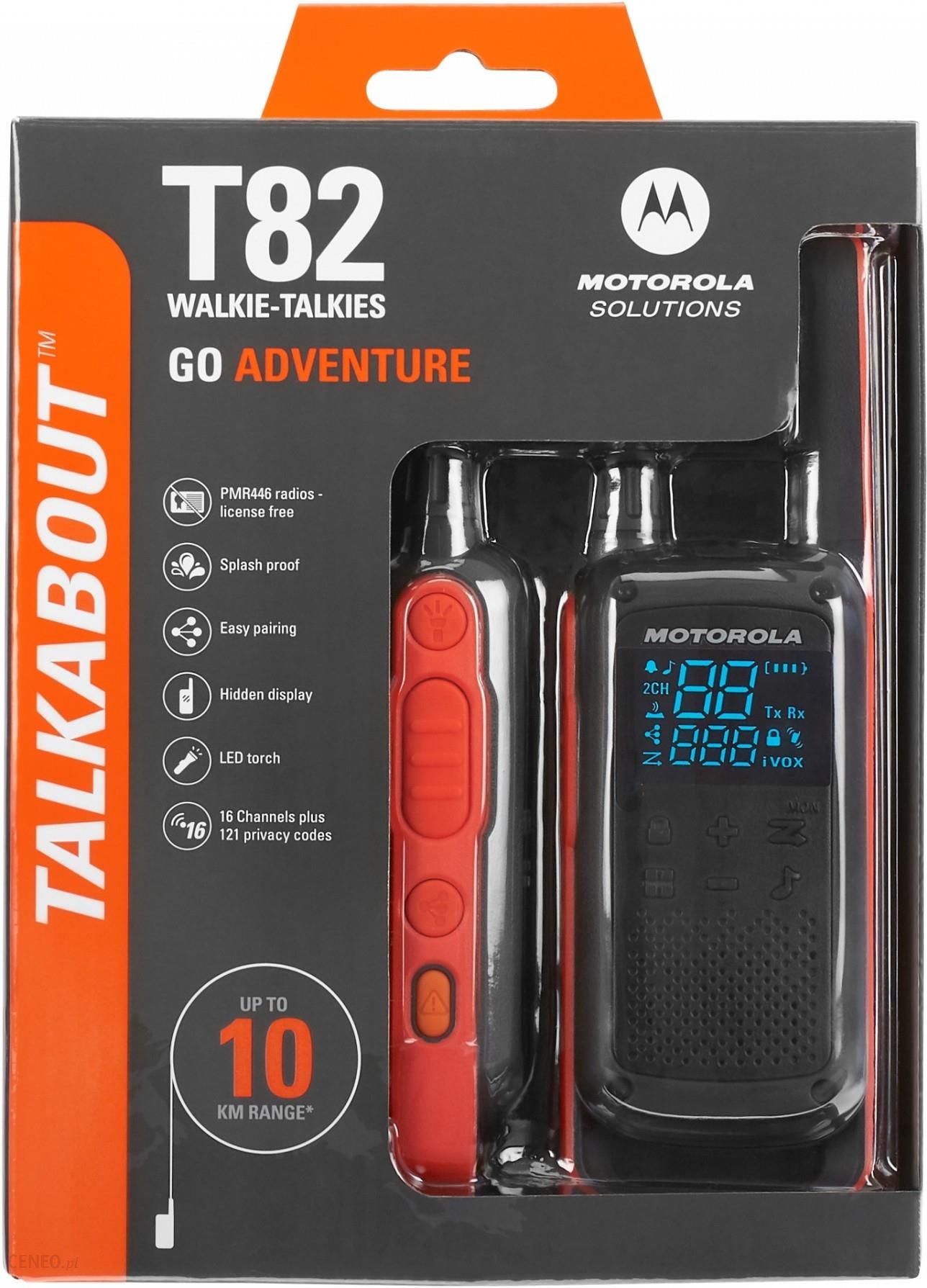 Motorola T82 - Talkie-Walkie - B8P00811EDRMAW