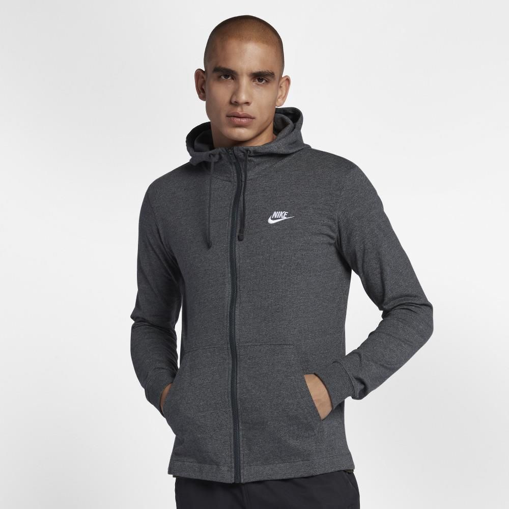 nike club full zip hoodie