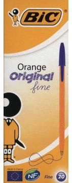 Bic Długopis Orange Original Fine Niebieski Pudełko 20Szt