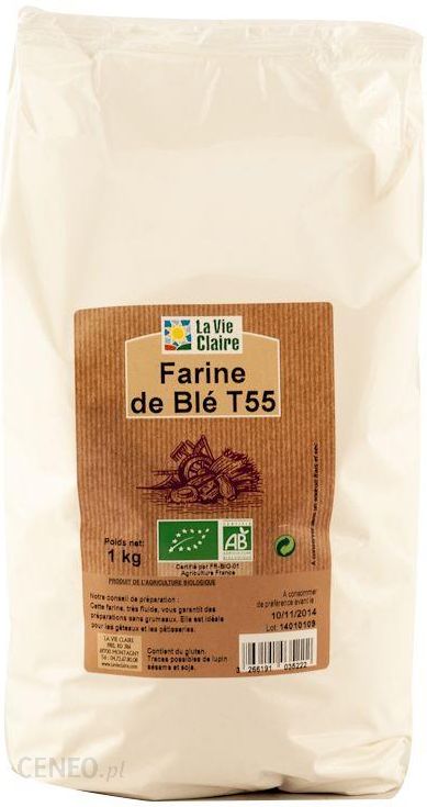 Farine de blé T55 bio - La vie claire