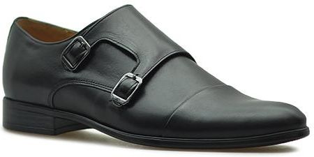 Pantofle Pan 1077 Czarne lico