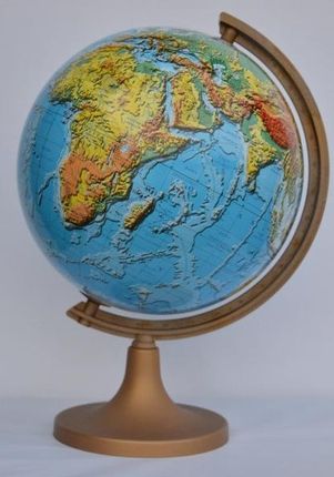 Globus 320 fizyczny 3D plastikowa stopka