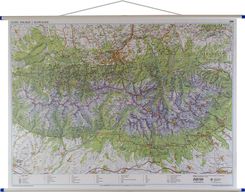 Zdjęcie Tatry polskie i słowackie mapa ścienna 1:35 000 - Reszel