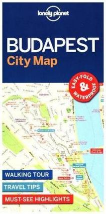 Lonely Planet Budapest City Map (Lonely Planet)(Sheet map)