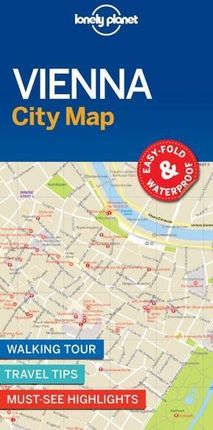 Lonely Planet Vienna City Map (Lonely Planet)(Sheet map)
