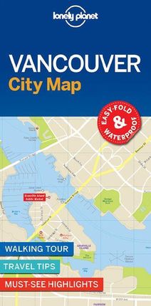 Lonely Planet Vancouver City Map (Lonely Planet)(Sheet map)