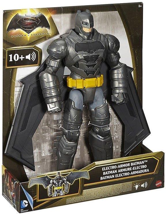 Mattel Batman Duża Figurka ze Skrzydłami 30cm Świeci i Wydaje Dźwięki DPB06  - Ceny i opinie 