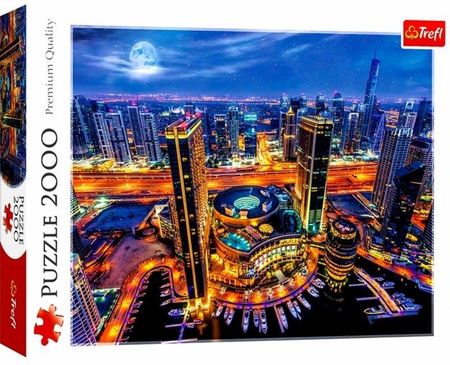 Trefl Puzzle 2000el. Światła Dubaju 27094
