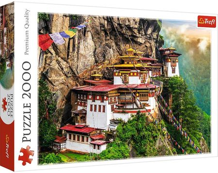 Trefl Puzzle 2000el. Tygrysie Gniazdo Bhutan 27092