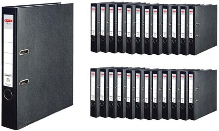 Herlitz Segregator A4 5Cm 50Mm 25 Sztuk Q.File Czarny