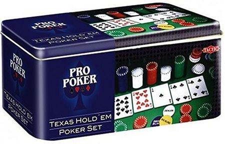 Tactic Pro Poker Texas Holdem Puszka 100 Żetonów