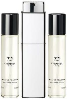 CHANEL N°5 Eau de Toilette リフィル 3本セット シャネル N°5 パース スプレイ（オードゥ トワレット） リフィル