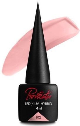 Provocater Lakier hybrydowy 102 Rinsed Pink 4ml