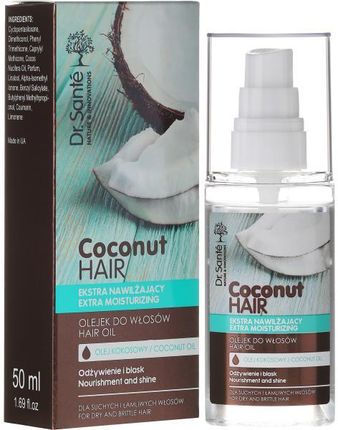 Dr. Sante Coconut Olejek Do Włosów Z Olejem Kokosowym 50 ml